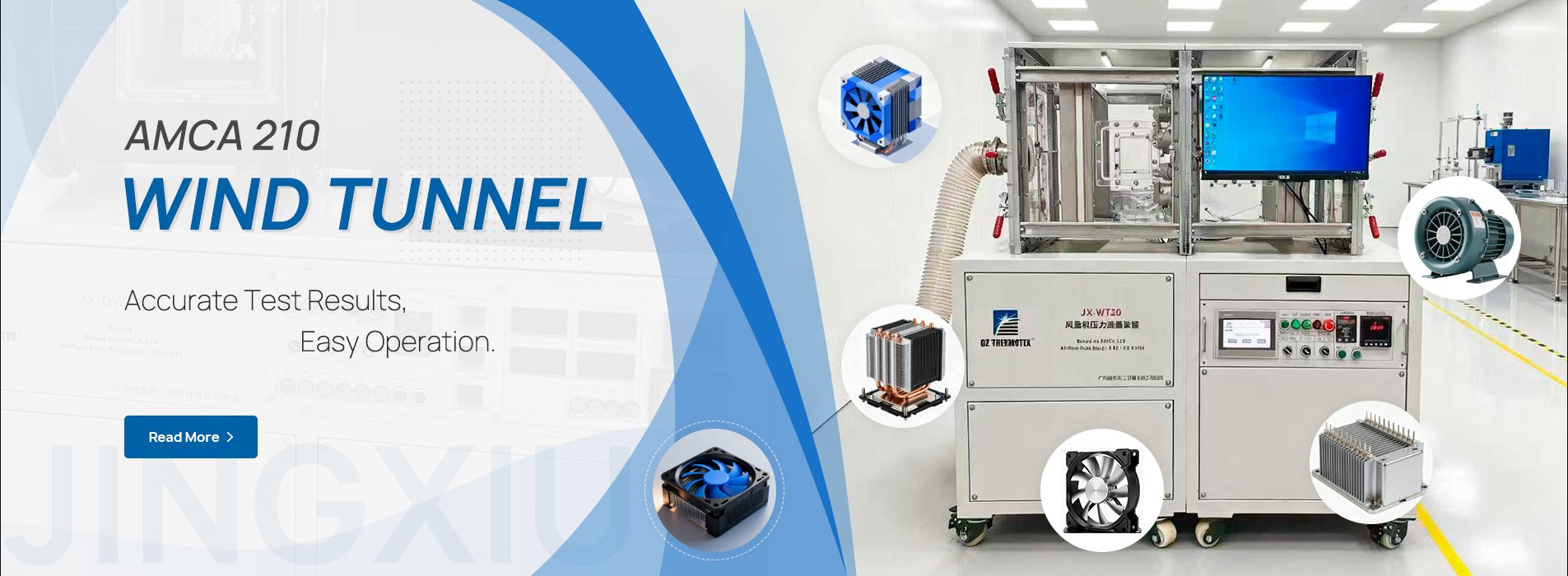 AMCA 210 Wind Tunnel